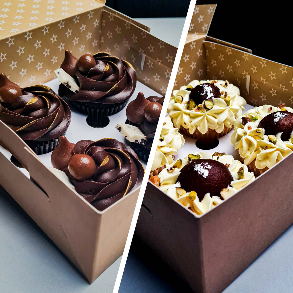 [Combo B] Gulab Jamun and Death by Chocolate Eggless Cupcakes by The Ganache Girl, Preeti Sivakumar – Homemade Treats