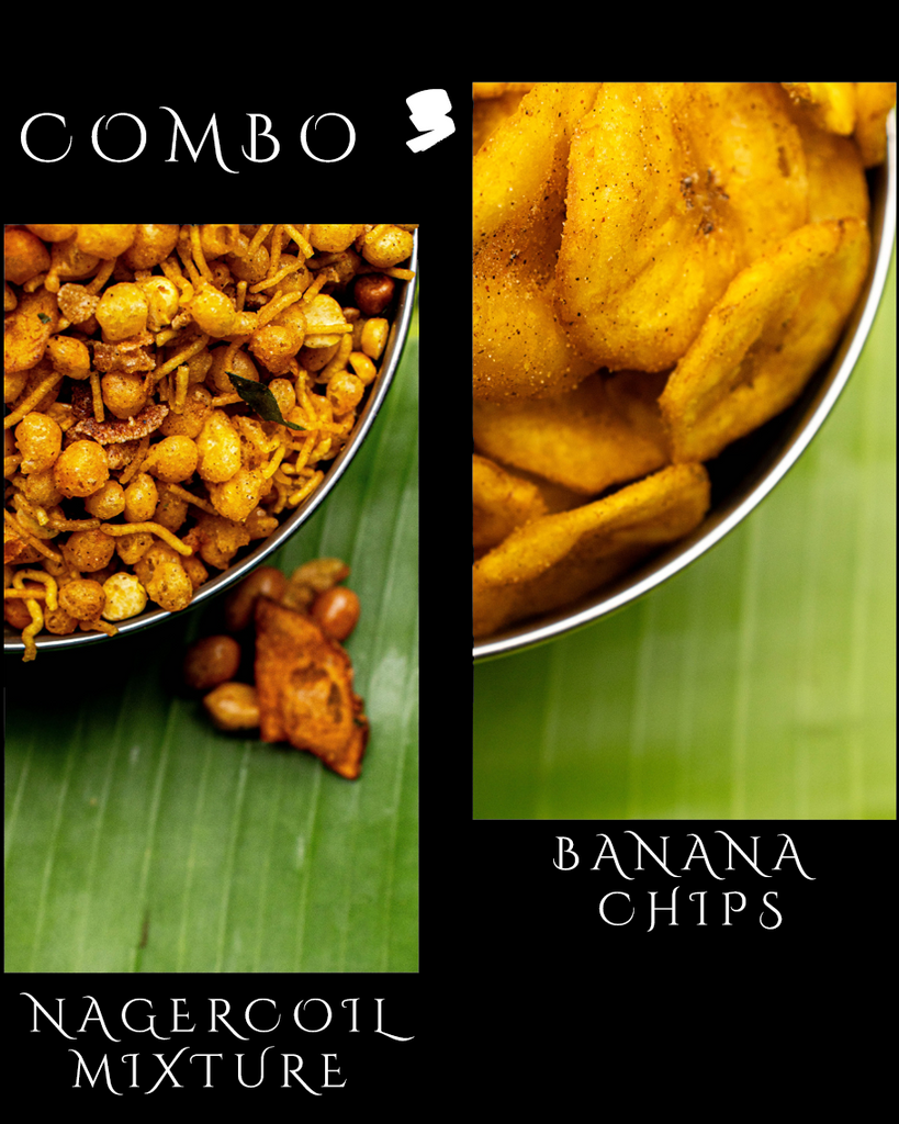 Combo 3 – Nagercoil Mixture & Banana Chips 🥳🍌