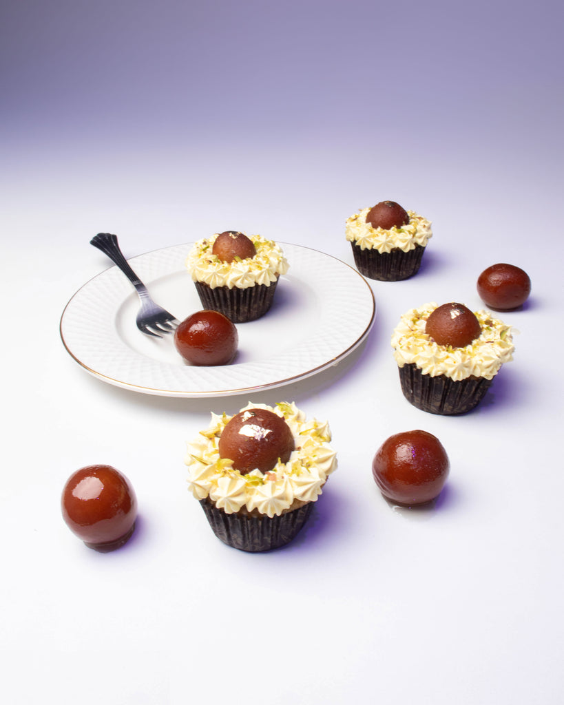 Gulab Jamun Eggless Cupcakes by The Ganache Girl, Preeti Sivakumar – Homemade and Delightful