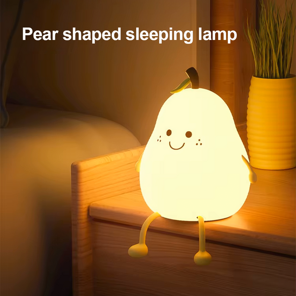 Cute Pear LED Night Doll – Perfect Casual Gift