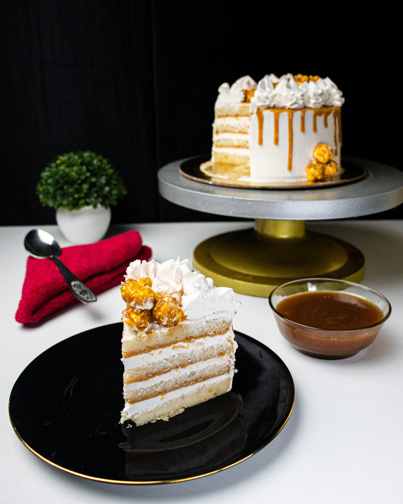 Ditch your Diet for this Decadent Caramel Cake Recipe | Eggless Cooking