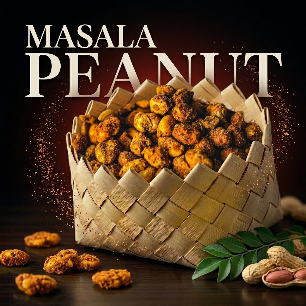 Masala Peanuts – Spicy & Crunchy South Indian Snack from Nagercoil