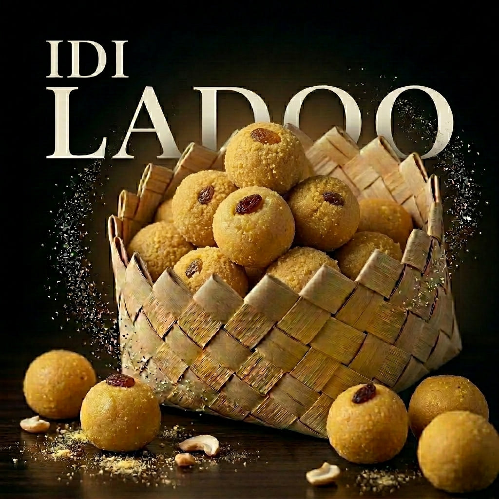 Idi Ladoo – Traditional South Indian Sweet from Nagercoil