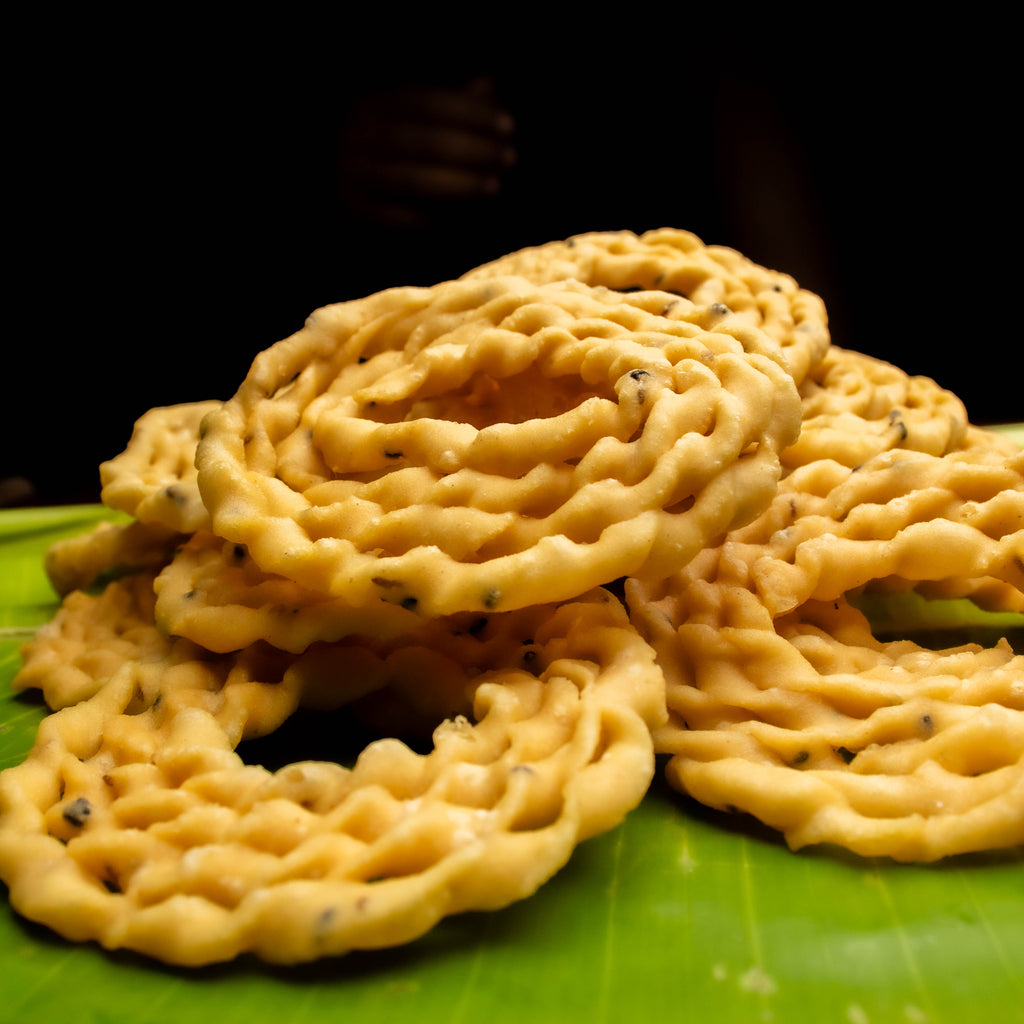 🌀 Nagercoil Kai Murukku – Hand-Twisted, Soul-Approved