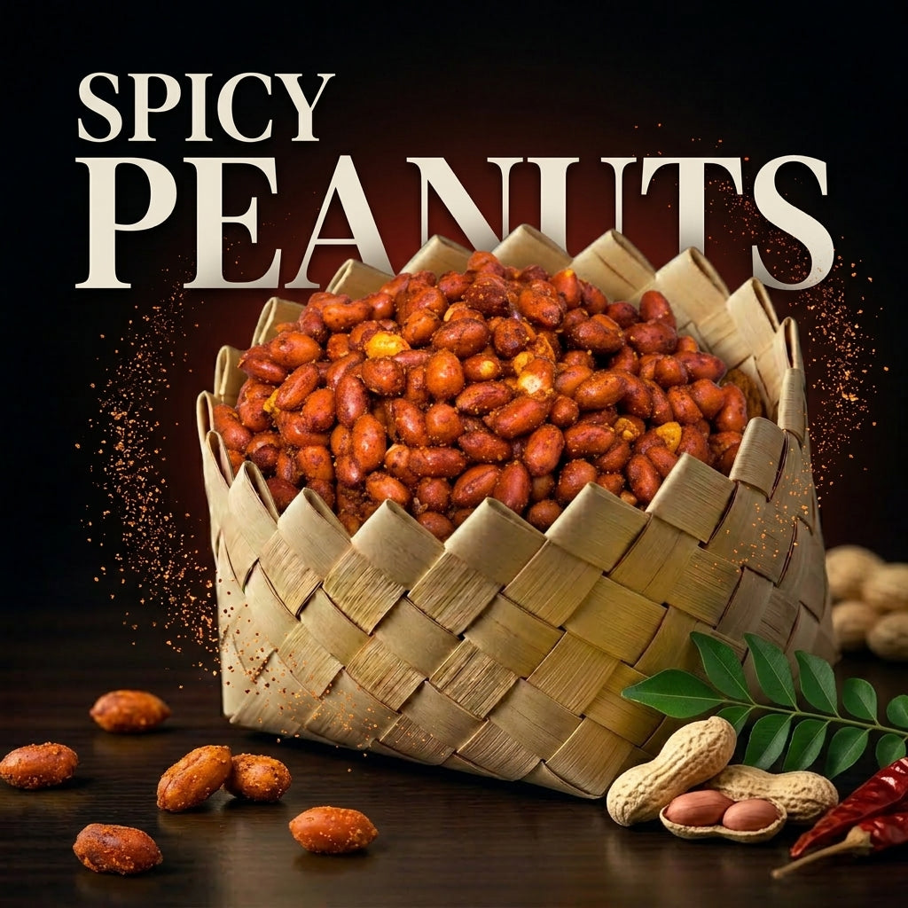 Spicy Peanuts – Bold & Fiery South Indian Snack from Nagercoil