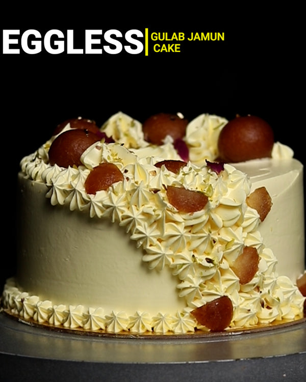 Gulab Jamun Eggless Cake by The Ganache Girl, Preeti Sivakumar – Homemade and Delicious